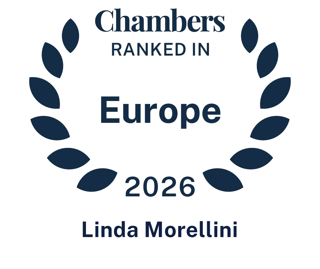 Logo Chambers ranked in Europe 2026 Morellini